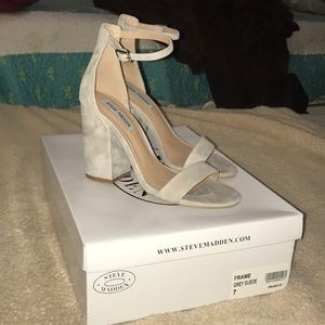 Grey suede  Steve Madden ‘Frame’
